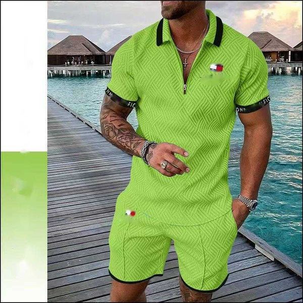 size plus mens designer track suits luxury two piece set summer brand printed outfits cotton blend short sleeve polo tshirt and shorts sport, White;black
size plus mens designer track suits luxury two piece set summer brand printed outfits cotton blend short sleeve polo tshirt and shorts sport, White;black