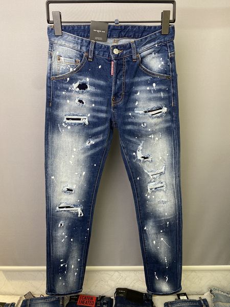 dsquad2 jeans men's luxury designer denim jeans perforated pants dsquare jeans casual fashion trendy pants dsquad2 men's clothing, Blue
dsquad2 jeans men's luxury designer denim jeans perforated pants dsquare jeans casual fashion trendy pants dsquad2 men's clothing, Blue