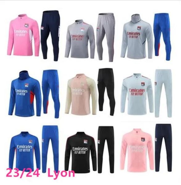 23 24 lyon soccer tracksuit survetement 2023 2024 customized men and kids lyonnais l.paqueta ol aouar football training suit maillot jacket, Black
23 24 lyon soccer tracksuit survetement 2023 2024 customized men and kids lyonnais l.paqueta ol aouar football training suit maillot jacket, Black