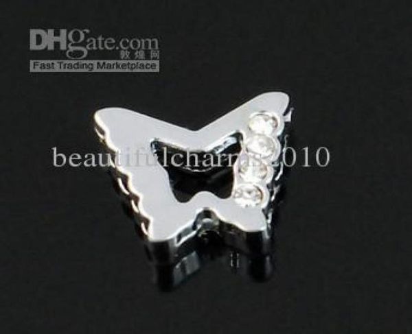 100pcslot 8mm half rhinestones butterfly slide charms diy accessories fit for 8mm key chain wristband9805765, Bronze;silver
100pcslot 8mm half rhinestones butterfly slide charms diy accessories fit for 8mm key chain wristband9805765, Bronze;silver