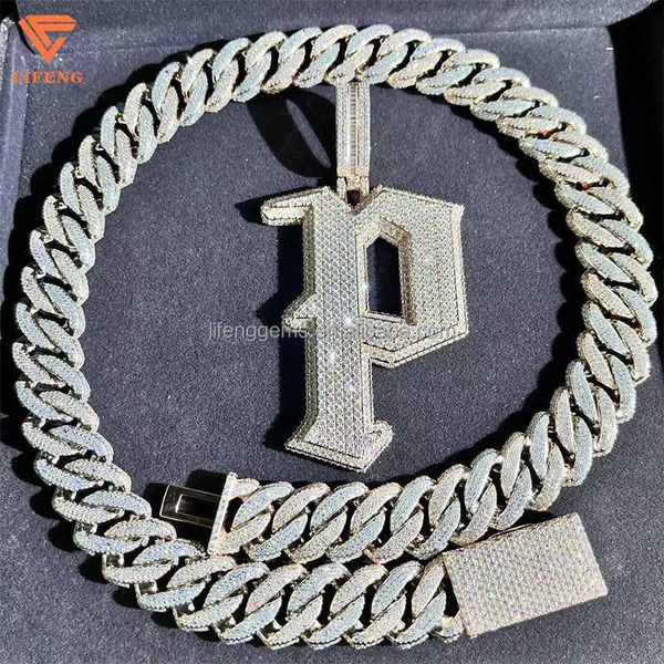 18mm vvs moissanite chilled diamond chain silver necklace 925 sterling silver men's necklace miami cuban chain
18mm vvs moissanite chilled diamond chain silver necklace 925 sterling silver men's necklace miami cuban chain