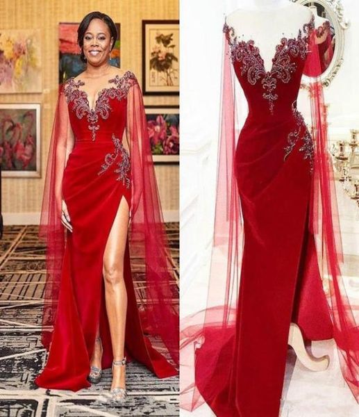 stunning split evening dresses gown with cape crystal velvet mermaid formal occasion prom pageant arabic party 2020 said mham1419131, Black
stunning split evening dresses gown with cape crystal velvet mermaid formal occasion prom pageant arabic party 2020 said mham1419131, Black