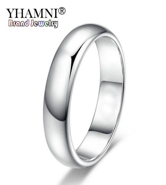 yhamni lose money promotion real pure white gold rings for women and men with 18kgp stamp 5mm gold color ring jewelry 8182231, Silver
yhamni lose money promotion real pure white gold rings for women and men with 18kgp stamp 5mm gold color ring jewelry 8182231, Silver