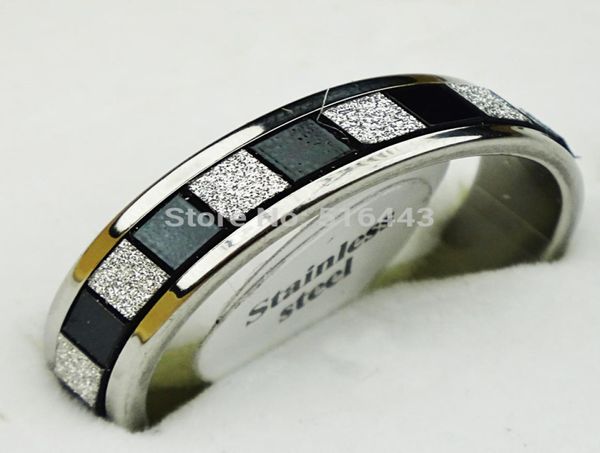 2014 new arrival 30pcs fashion black silver frosted stainless steel women mens rings whole jewelry lots a3402926500, Golden;silver
2014 new arrival 30pcs fashion black silver frosted stainless steel women mens rings whole jewelry lots a3402926500, Golden;silver