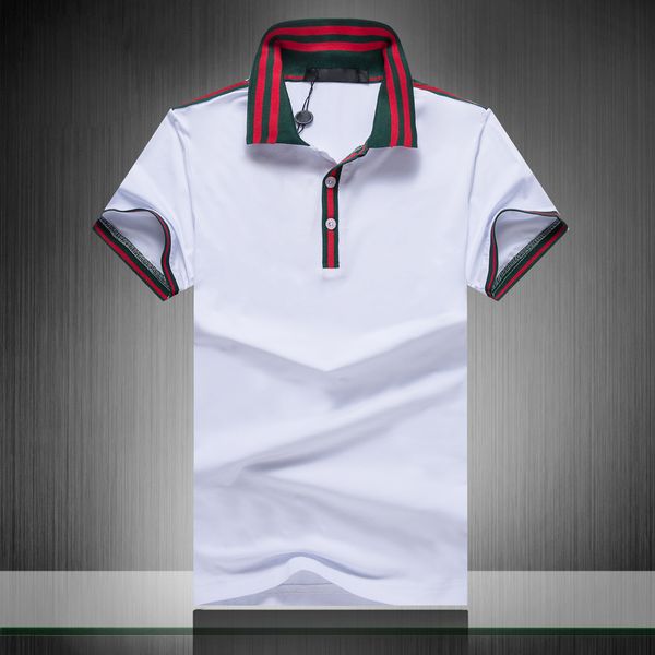summer polo italy designer men polo shirt cotton printing short sleeves mens polos fashion casual business sports golf style t shirts clothe, White;black
summer polo italy designer men polo shirt cotton printing short sleeves mens polos fashion casual business sports golf style t shirts clothe, White;black