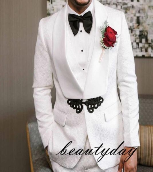 white dobby wedding tuxedos groom wear suits shawl lapel groomsmen slim fit formal dinner business suits men attire 3 pics set jac6035898, Black;gray
white dobby wedding tuxedos groom wear suits shawl lapel groomsmen slim fit formal dinner business suits men attire 3 pics set jac6035898, Black;gray