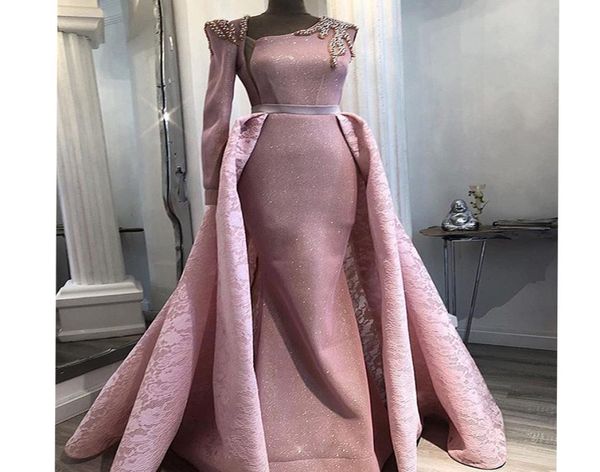 pink evening dresses with detachable train lace sequins pearls long sleeve floor length evening gowns dresses arabic4099380, Black;red
pink evening dresses with detachable train lace sequins pearls long sleeve floor length evening gowns dresses arabic4099380, Black;red