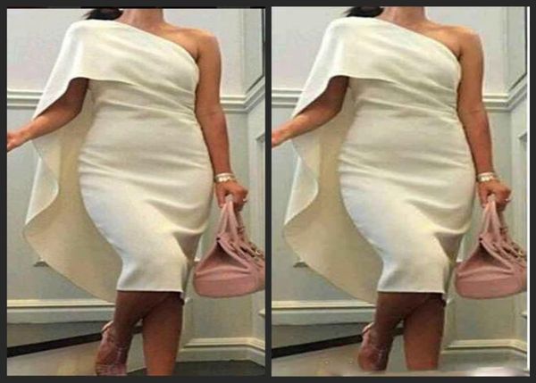 2018 knee length cocktail party dresses sheath one shoulder white celebrity bridal 2016 dress evening arabic dress ivory satin1080179, Black
2018 knee length cocktail party dresses sheath one shoulder white celebrity bridal 2016 dress evening arabic dress ivory satin1080179, Black