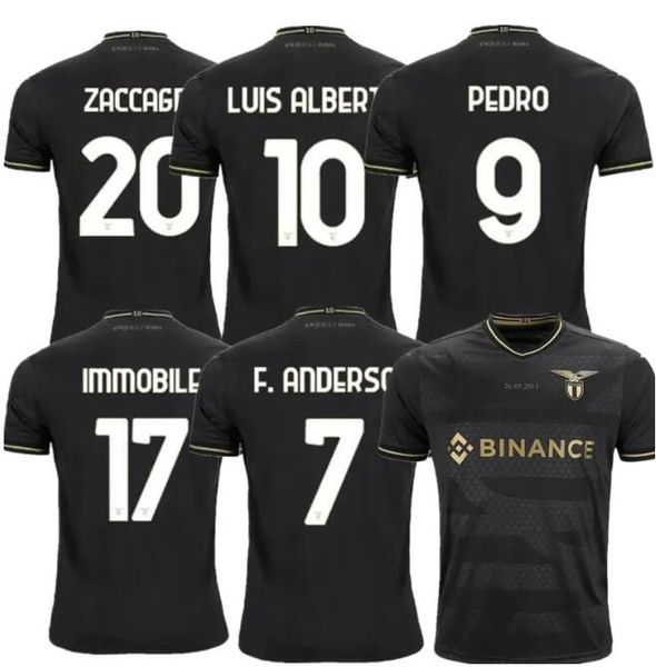 2023 lazio immobile soccer jerseys maglie 22 23 immobile luis bastos sergej badelj lucas j.correa zaccagni marusic men kids kit football shi, Black;yellow
2023 lazio immobile soccer jerseys maglie 22 23 immobile luis bastos sergej badelj lucas j.correa zaccagni marusic men kids kit football shi, Black;yellow