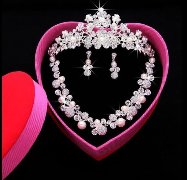 new shiny luxury bridal jewelry sets crystal wedding crown earrings necklace tiaras accessories fashion headdress bridal accessori4563267, Silver
new shiny luxury bridal jewelry sets crystal wedding crown earrings necklace tiaras accessories fashion headdress bridal accessori4563267, Silver