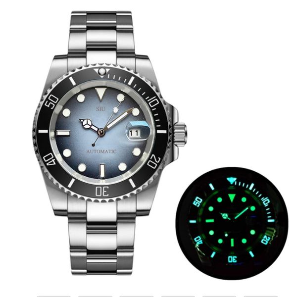 2023 fine mens automatic mechanical watches 40mm full stainless steel wristwatches luminous watch business casual montre de luxe, Slivery;brown
2023 fine mens automatic mechanical watches 40mm full stainless steel wristwatches luminous watch business casual montre de luxe, Slivery;brown