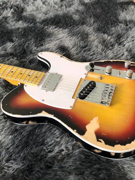 john cruz master built andy summers tribute heavy relic vintage sunburst 1961 tele tl electric guitar brass bridge, active wires, coil split
john cruz master built andy summers tribute heavy relic vintage sunburst 1961 tele tl electric guitar brass bridge, active wires, coil split