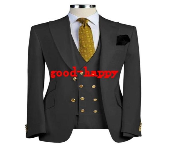 fashion black men wedding tuxedos peak lapel two button groom tuxedos excellent men jacket blazer 3 piece suitjacketpantstieve1706093, Black;gray
fashion black men wedding tuxedos peak lapel two button groom tuxedos excellent men jacket blazer 3 piece suitjacketpantstieve1706093, Black;gray