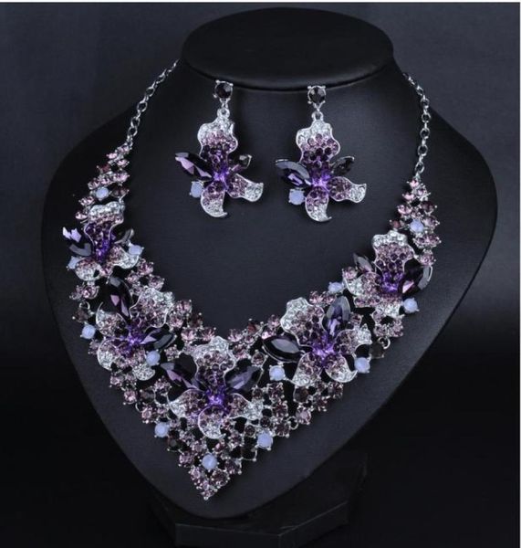 shinning purple pink blue crystals jewelry 2 pieces sets necklace earrings bridal jewelry bridal accessories wedding jewelry t30148435954, White
shinning purple pink blue crystals jewelry 2 pieces sets necklace earrings bridal jewelry bridal accessories wedding jewelry t30148435954, White