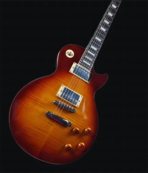 electric guitar, made of mahogany, red tea color, tiger pattern is good, fast packaging
electric guitar, made of mahogany, red tea color, tiger pattern is good, fast packaging