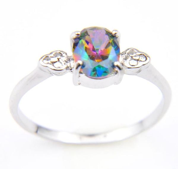 luckyshine 6 pcs lot oval colored natural mystic z gems ring 925 sterling silver wedding family friend holiday gift rings love8721190, Golden;silver
luckyshine 6 pcs lot oval colored natural mystic z gems ring 925 sterling silver wedding family friend holiday gift rings love8721190, Golden;silver