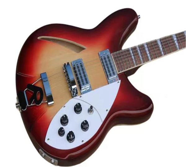 fire glo vintage sunburst 360 6 strings semi hollow body electric guitar dual input jacks triangle mother of pearloid inlay rose2038941
fire glo vintage sunburst 360 6 strings semi hollow body electric guitar dual input jacks triangle mother of pearloid inlay rose2038941