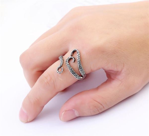 vintage titanium steel ocs sea monster squid kraken punk antique ring adjustable5494488, Silver
vintage titanium steel ocs sea monster squid kraken punk antique ring adjustable5494488, Silver