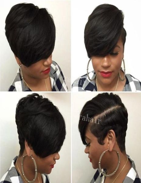 african american rihanna short pixie human hair wigs natural brazilian none lace front machine ade cut wig for black women9639798, Black;brown
african american rihanna short pixie human hair wigs natural brazilian none lace front machine ade cut wig for black women9639798, Black;brown