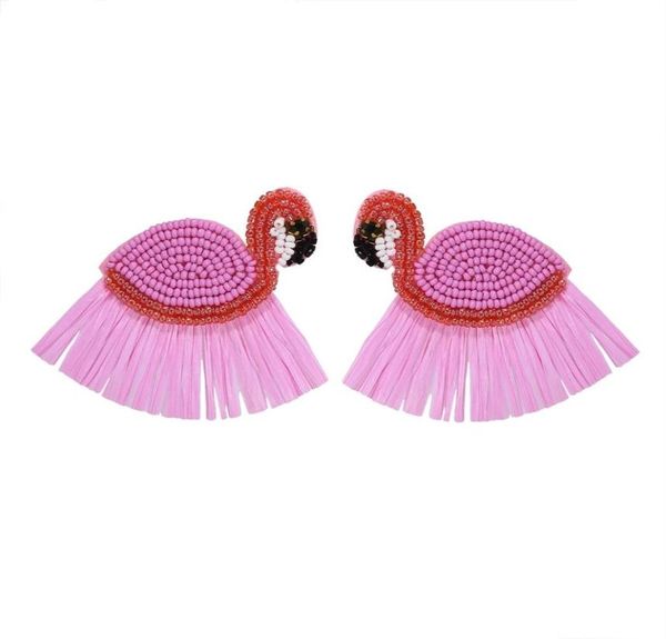 2 styles fashion beaded colorful tassel earrings cute heart flamingoshaped statement stud earrings for women3864366, Golden
2 styles fashion beaded colorful tassel earrings cute heart flamingoshaped statement stud earrings for women3864366, Golden