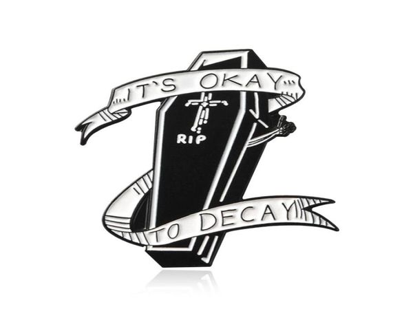 it039s okay to decay coffin brooch pins enamel metal badges lapel pin brooches jackets jeans fashion jewelry accessories5201760, Blue
it039s okay to decay coffin brooch pins enamel metal badges lapel pin brooches jackets jeans fashion jewelry accessories5201760, Blue