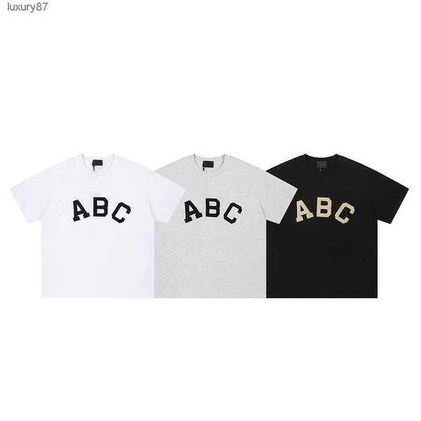 ess tees t-shirts fashion clothing fog fears of god double thread essen flocked abc printed short sleeve t-shirt summer mens womens tshirt, White;black
ess tees t-shirts fashion clothing fog fears of god double thread essen flocked abc printed short sleeve t-shirt summer mens womens tshirt, White;black