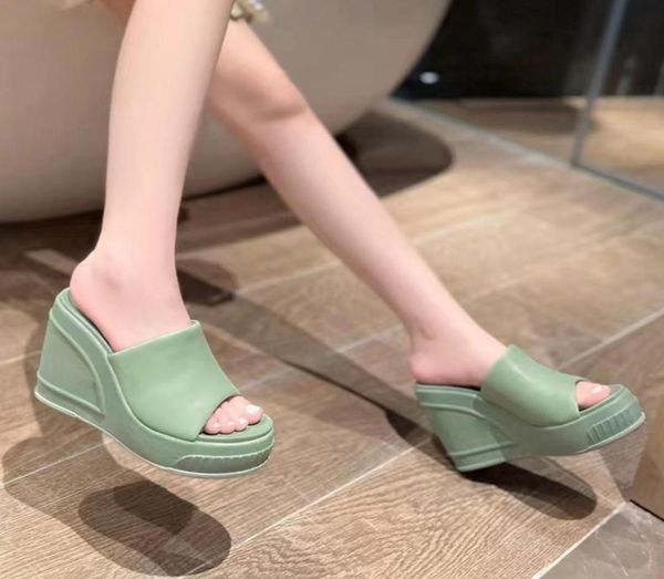 cowhide slippers latest fashion muffin slope heel sandals 85cm high heeled genuine leather womens shoes 3541 comfortable slipper6191024, Black
cowhide slippers latest fashion muffin slope heel sandals 85cm high heeled genuine leather womens shoes 3541 comfortable slipper6191024, Black