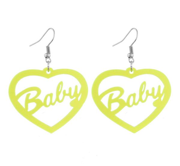 new green neon jewelry dangle earring acrylic drop earrings for women letter peach heart baby trendy cute accessories7358875, Silver
new green neon jewelry dangle earring acrylic drop earrings for women letter peach heart baby trendy cute accessories7358875, Silver