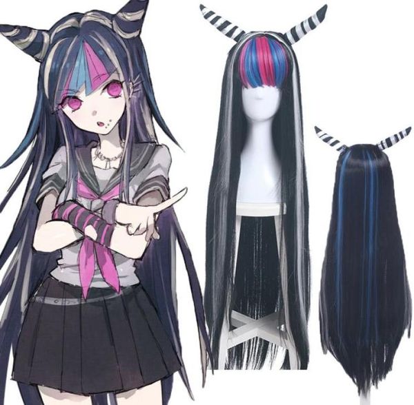 100cm anime danganronpa mioda ibuki purple mixed long straight wigs party cosplay wigs2973981, Black
100cm anime danganronpa mioda ibuki purple mixed long straight wigs party cosplay wigs2973981, Black