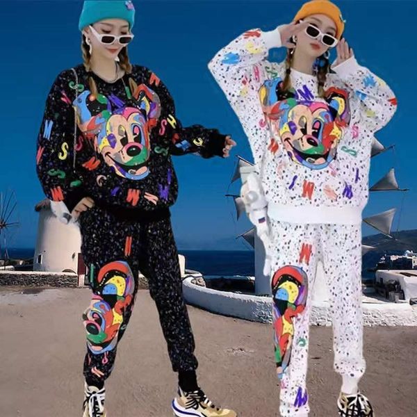 pants couple printing sweatshirts suit korean cute fashion juicy coutour tracksuit sports set woman 2 pieces harajuku chandals mujer, White
pants couple printing sweatshirts suit korean cute fashion juicy coutour tracksuit sports set woman 2 pieces harajuku chandals mujer, White