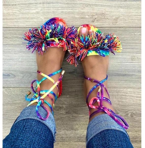springsummer 2021 ethnic style laceup large size sandals with beaded fringe flat shoes2482357, Black
springsummer 2021 ethnic style laceup large size sandals with beaded fringe flat shoes2482357, Black