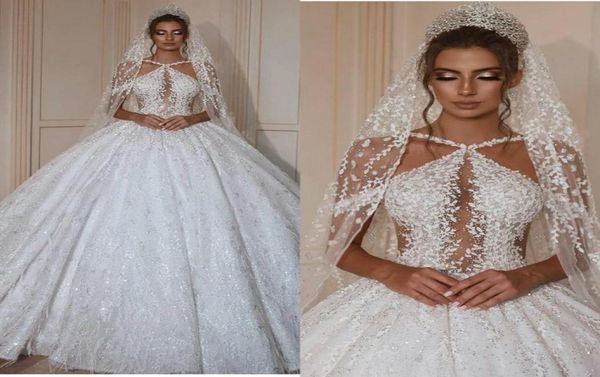 2020 luxury ball gown wedding dresses spaghetti strap sleeveless beaded appliqued sequins bridal gown ruffle sweep train robes de 7036991, White
2020 luxury ball gown wedding dresses spaghetti strap sleeveless beaded appliqued sequins bridal gown ruffle sweep train robes de 7036991, White
