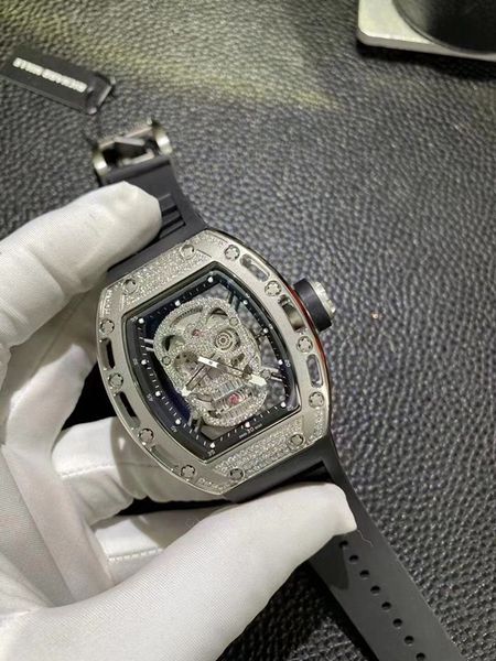 luxury mens watch movement watches for men iced out watch moissanite watch wristwatch mechanical automatic designer watches diamond watch mo, Slivery;brown
luxury mens watch movement watches for men iced out watch moissanite watch wristwatch mechanical automatic designer watches diamond watch mo, Slivery;brown