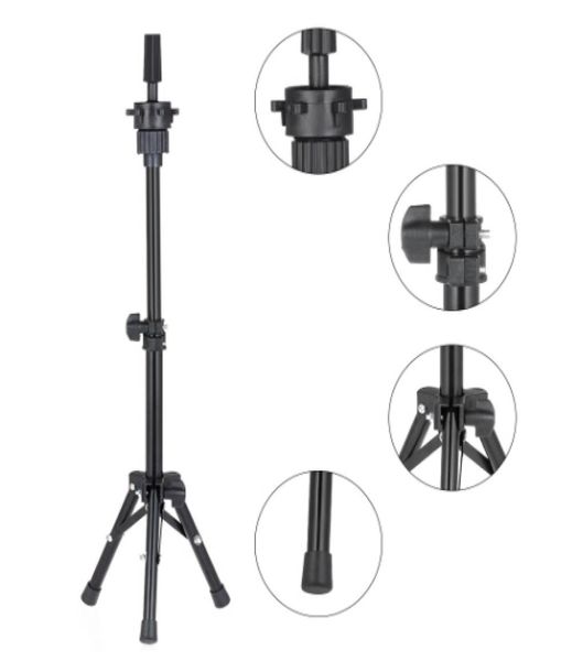 salon false head hair holder clamp adjustable hairdressing wig hair tripod training holder mannequin head wig stands tools4994992, White
salon false head hair holder clamp adjustable hairdressing wig hair tripod training holder mannequin head wig stands tools4994992, White