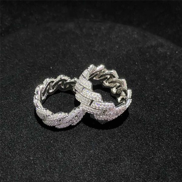 gold plated 925 sterling silver vvs moissanite diamond finger band ring for men fine jewelry iced out hip hop cuban link ring
gold plated 925 sterling silver vvs moissanite diamond finger band ring for men fine jewelry iced out hip hop cuban link ring