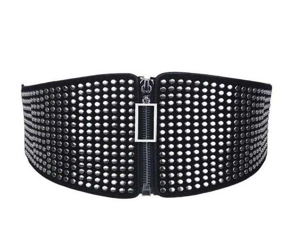 elastic waist bandage vintage wild waist belt ladies039 decorative wide black faux leather punk retro rivet compote belt 904a93653576, Black;brown
elastic waist bandage vintage wild waist belt ladies039 decorative wide black faux leather punk retro rivet compote belt 904a93653576, Black;brown