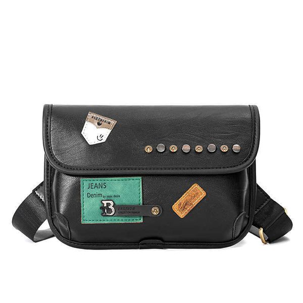 trendy network fashion chest bag personalized emblem single shoulder bag riveted small body bag back couple phone bag 230524
trendy network fashion chest bag personalized emblem single shoulder bag riveted small body bag back couple phone bag 230524
