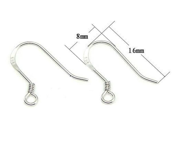 20pcslot 925 sterling silver earring hooks finding for diy craft jewelry 06x8x16mm wp0462399077
20pcslot 925 sterling silver earring hooks finding for diy craft jewelry 06x8x16mm wp0462399077