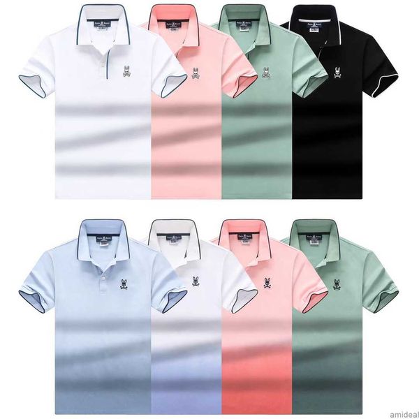 designer mens psycho bunny polos shirts summer short sleeve slim fit breathable skull rabbit print sailor neck casual tshirt luxury fashion, White;black
designer mens psycho bunny polos shirts summer short sleeve slim fit breathable skull rabbit print sailor neck casual tshirt luxury fashion, White;black