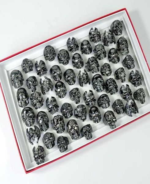 mixed style mixed size gothic skull rings big size metal punk style rock men and women jewelry accessories biker gifts 0018855782, Silver
mixed style mixed size gothic skull rings big size metal punk style rock men and women jewelry accessories biker gifts 0018855782, Silver