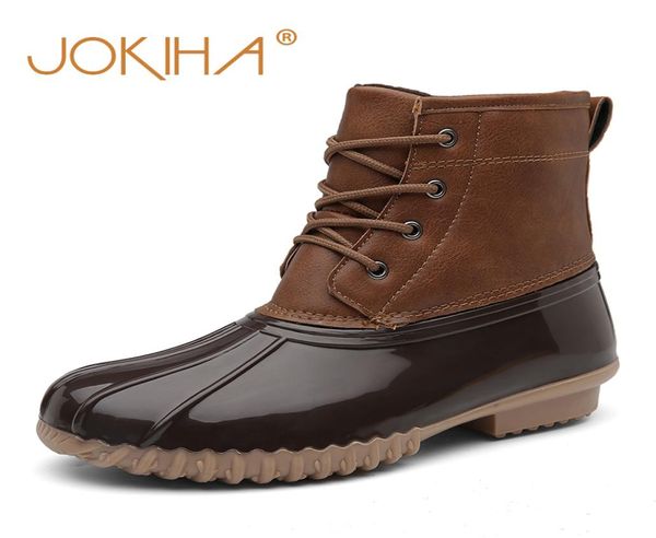 jokiha women039s two tone lace up ankle rain duck boots fur warm with waterproof snow shoes ladies winter short booties big siz4709436, Black
jokiha women039s two tone lace up ankle rain duck boots fur warm with waterproof snow shoes ladies winter short booties big siz4709436, Black