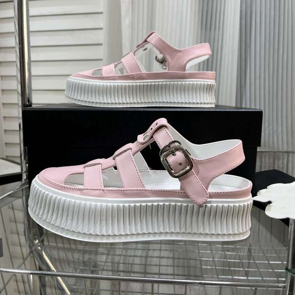 fashion sandals summer ccity women slippers slide leather leisure channel sandals luxury designers platform sandals xn02, Black
fashion sandals summer ccity women slippers slide leather leisure channel sandals luxury designers platform sandals xn02, Black