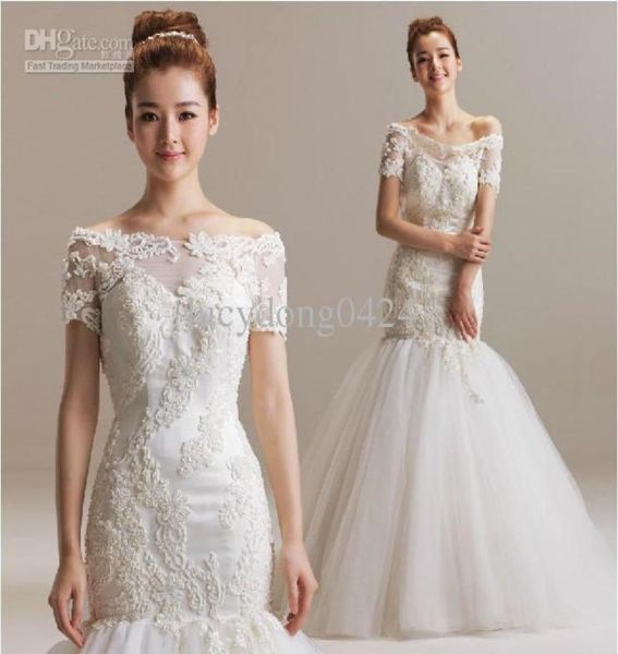 new beautiful bridal dresses bateau for wedding bride backless court train embroidery and beads mermaid wedding 7757270, White
new beautiful bridal dresses bateau for wedding bride backless court train embroidery and beads mermaid wedding 7757270, White