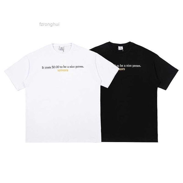 high edition 2023 summer new vite cute veements slogan letter gold stamping printed men's and women's short sleeve t-shirt imhx, White;black
high edition 2023 summer new vite cute veements slogan letter gold stamping printed men's and women's short sleeve t-shirt imhx, White;black