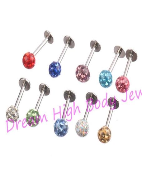 crystal gem labret traguslip ring stud bar body piercing 4mm ball shambhala resin16gauge 6mm 8mm 10mm 50pcs lot whole4443312, Black
crystal gem labret traguslip ring stud bar body piercing 4mm ball shambhala resin16gauge 6mm 8mm 10mm 50pcs lot whole4443312, Black