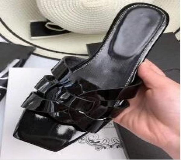 brand new women tribute flat sandals shoes woman fashion slipper genuine patent leather slide with intertwining straps sandalias 01171921, Black
brand new women tribute flat sandals shoes woman fashion slipper genuine patent leather slide with intertwining straps sandalias 01171921, Black
