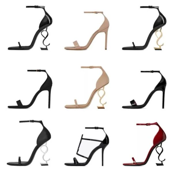 with box designer yslity sandal opyum high heels sandals ankle strap slides patent leather squared-toe sandal lambskin designer luxury w qas, Black
with box designer yslity sandal opyum high heels sandals ankle strap slides patent leather squared-toe sandal lambskin designer luxury w qas, Black