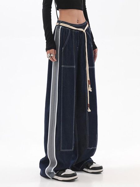 jeans womens jeans high waist fashion straight baggy denim pants streetwear american style wide leg denim trouser spring 2023, Blue
jeans womens jeans high waist fashion straight baggy denim pants streetwear american style wide leg denim trouser spring 2023, Blue