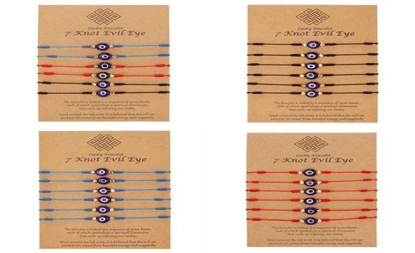 charm bracelets 6pcsset hand braided lucky red rope women blue 7 knots round beads bracelet fashion friendship jewelry8515213, Golden;silver
charm bracelets 6pcsset hand braided lucky red rope women blue 7 knots round beads bracelet fashion friendship jewelry8515213, Golden;silver