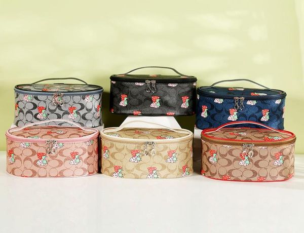 cute strawberry print women makeup bag waterproof barrelshaped zipper toiletry pouch cosmetic bag beauty case travel organizer3100115
cute strawberry print women makeup bag waterproof barrelshaped zipper toiletry pouch cosmetic bag beauty case travel organizer3100115